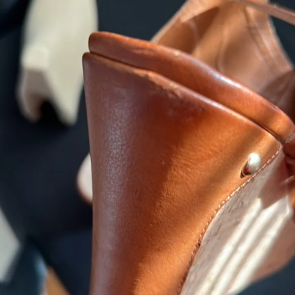 Guess Brown Cork Wedge Sandals size 8 - Picture 12 of 12